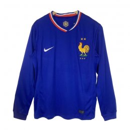 Camiseta Francia 1ª Manga Larga 2024