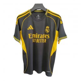 Camiseta Real Madrid Special 25-26 Tailandia Negro Amarillo
