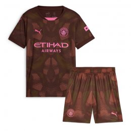 1ª Equipacion Camiseta Manchester City Portero Nino 24-25