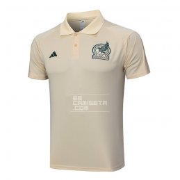 Camiseta Polo del Mexico 23-24 Albaricoque