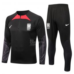 Chandal de Sudadera del Corea del Sur 2022-23 Negro