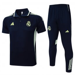 Conjunto Polo del Real Madrid 25-26 Azul Oscuro