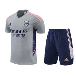 Chandal del Arsenal Manga Corta 22-23 Gris - Pantalon Corto