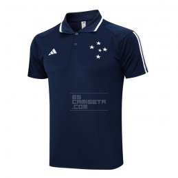 Camiseta Polo del Cruzeiro 23-24 Azul