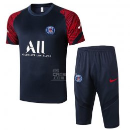 Chandal del Paris Saint-Germain Manga Corta 20-21 Azul y Rojo