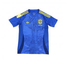 Camiseta Brasil Jesus 25-26 Tailandia Azul