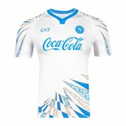 Camiseta Pre Partido del Napoli 25-26 Blanco
