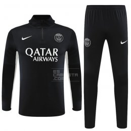 Chandal de Sudadera del Paris Saint-Germain Nino 23-24 Negro