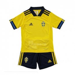 1ª Equipacion Camiseta Suecia Nino 2020
