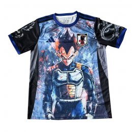 Camiseta Japon Anime Vegeta 2025 Negro Tailandia