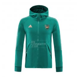 Chaqueta con Capucha del Arsenal 20-21 Verde