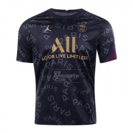 Camiseta Pre Partido del Paris Saint-Germain 20-21 Negro