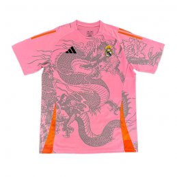 Camiseta Real Madrid Dragon 25-26 Tailandia Rosa