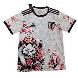 Camiseta Japon Anime 25-26 Tailandia Blanco Rojo