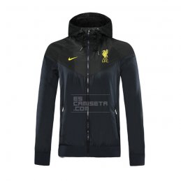 Chaqueta con Capucha del Liverpool 20-21 Negro