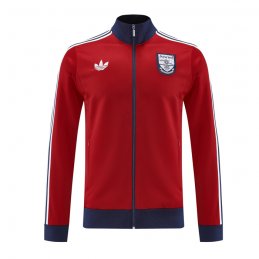 Chaqueta del Arsenal 24-25 Rojo Negro