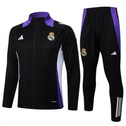 Chandal de Chaqueta del Real Madrid 24-25 Negro