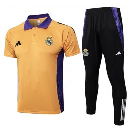 Conjunto Polo del Real Madrid 24-25 Amarillo