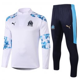 Chandal de Sudadera del Olympique Marsella 20-21 Blanco