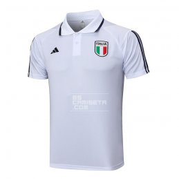 Camiseta Polo del Italia 23-24 Blanco