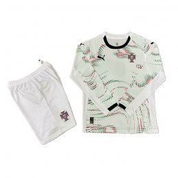Manga Larga 2a Equipacion Camiseta Portugal Nino 2025