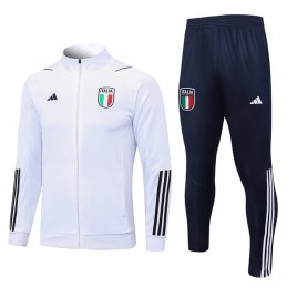 Chandal de Chaqueta del Italia 23-24 Blanco