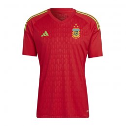 Camiseta Argentina Portero 2022 Rojo