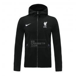 Chaqueta con Capucha del Liverpool 2020-21 Negro
