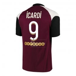 3ª Equipacion Camiseta Paris Saint-Germain Jugador Icardi 20-21