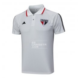 Camiseta Polo del Sao Paulo 23-24 Gris