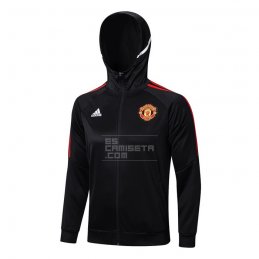 Chaqueta con Capucha del Manchester United 2022-23 Negro