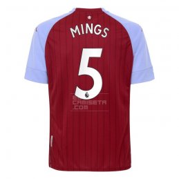 1ª Equipacion Camiseta Aston Villa Jugador Mings 20-21