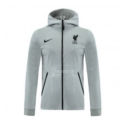 Chaqueta con Capucha del Liverpool 20-21 Gris