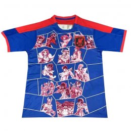 Camiseta Japon Cartoon 24-25 Tailandia Azul