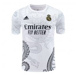 Camiseta de Entrenamiento Real Madrid Dragon 24-25 Blanco