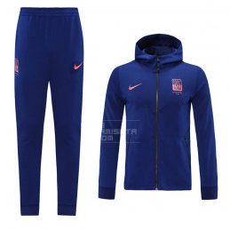 Chandal con Capucha del Chelsea 20-21 Purpura