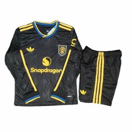 3ª Equipacion Camiseta Manchester United Nino 25-26 Manga Larga