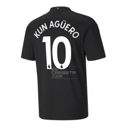 2ª Equipacion Camiseta Manchester City Jugador Kun Aguero 20-21