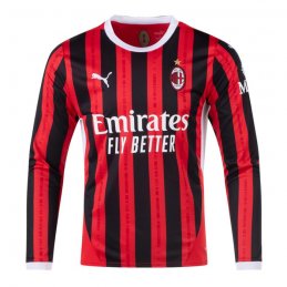Manga Larga 1ª Equipacion Camiseta AC Milan 24-25