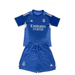 Camiseta Real Madrid Portero Nino 25-26 Azul