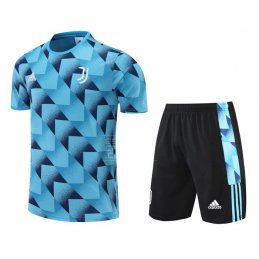 Chandal del Juventus Manga Corta 2022-23 Azul - Pantalon Corto