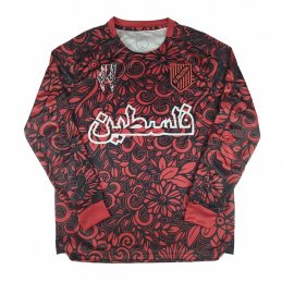 Manga Larga Camiseta Palestina Special 25-26 Rojo