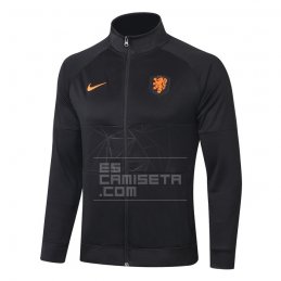Chaqueta del Paises Bajos 2020 Negro