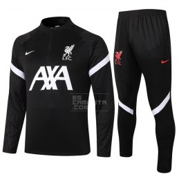 Chandal de Sudadera del Liverpool 20-21 Negro
