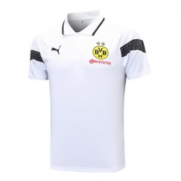 Camiseta Polo del Borussia Dortmund 23-24 Blanco