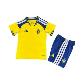 1ª Equipacion Camiseta Suecia Nino 2026