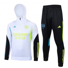 Chandal de Sudadera del Arsenal Nino 2023-24 Blanco