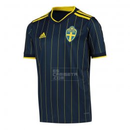 2ª Equipacion Camiseta Suecia 2ª 20-21 Tailandia