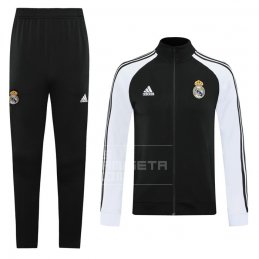 Chandal de Chaqueta del Real Madrid 20/21 Negro Y Blanco