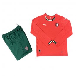 Manga Larga 1a Equipacion Camiseta Portugal Nino 2025